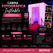 CABINA FOTOGRÁFICA INFLABLE