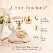 AUDIO GUESTBOOK ( TELEFONO MAGICO)
